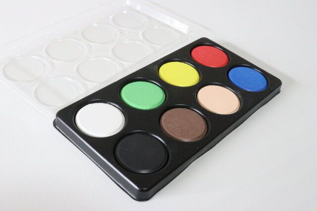 絵の具（8色セット） 色の種類