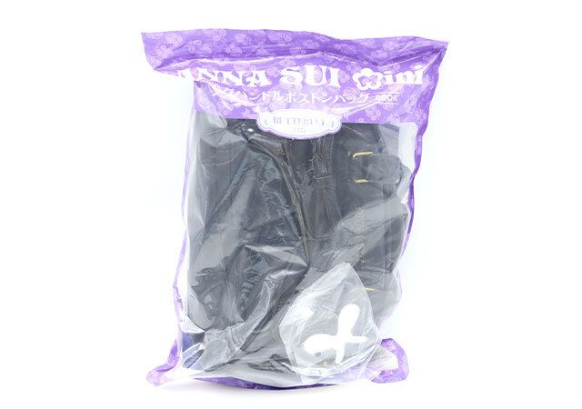 宝島社ムック付録ANNA SUI mini ロングハンドルボストンバッグBOOKBUTTERFLY ver.1