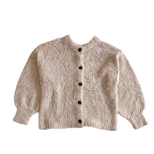 しまむらhidekaMIXループニットカーディガン