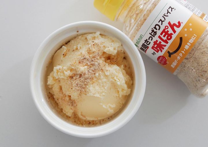 アイスクリームと無限さっぱりスパイスｂｙ味ぽん