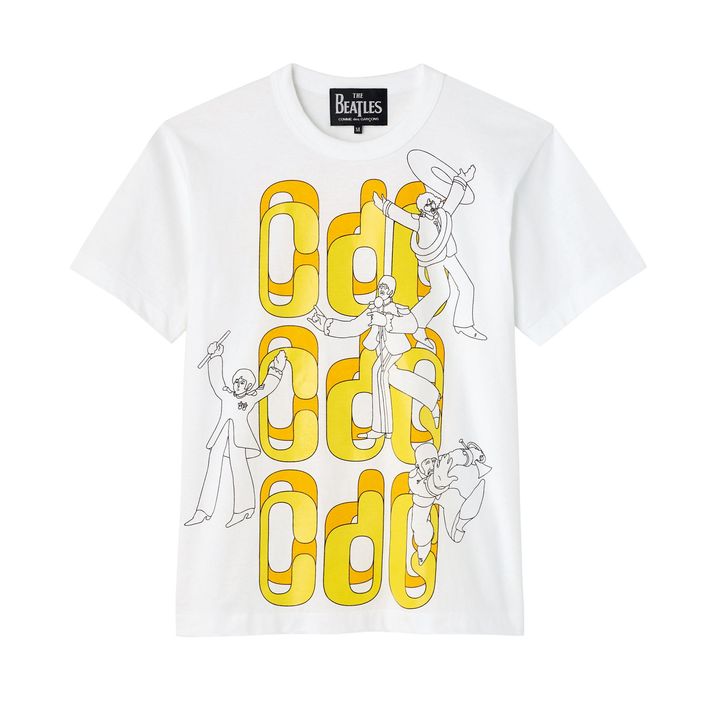 Tシャツ ￥15,400／THEBEATLES COMME DES GARÇONS（コム デ ギャルソン）