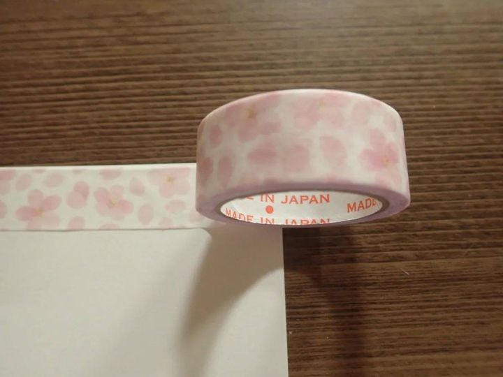 DAISO(ダイソー)：マスキングテープ(さくら)