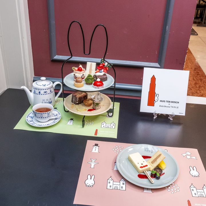 ハウステンボス／Dick Bruna TABLE アクールベールカフェ「クリスマス限定メニュー」
