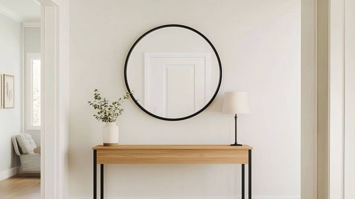 玄関 人気運 鏡