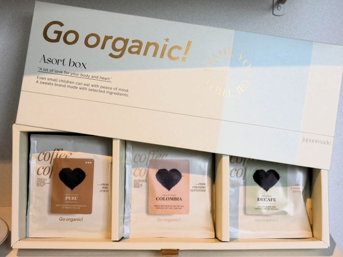 and S Go organic! ドリップコーヒー