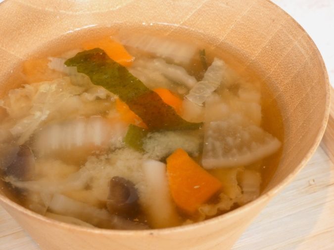 and S 豆皿ランチ御膳 味噌汁