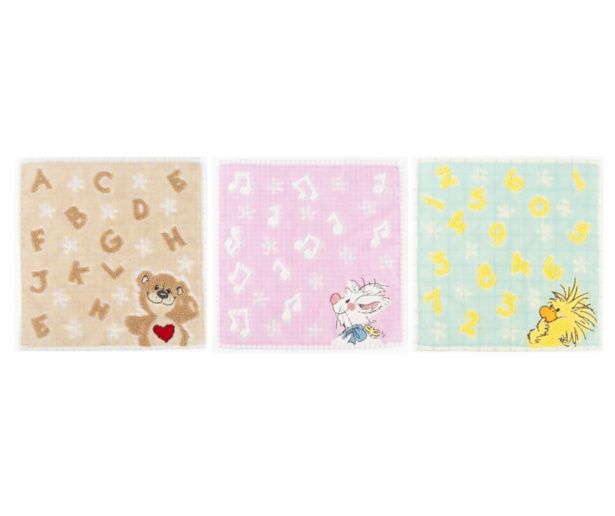 「タオルハンカチ」(全3種／各770円)