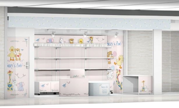 ストア内は極上のふわもこ空間！