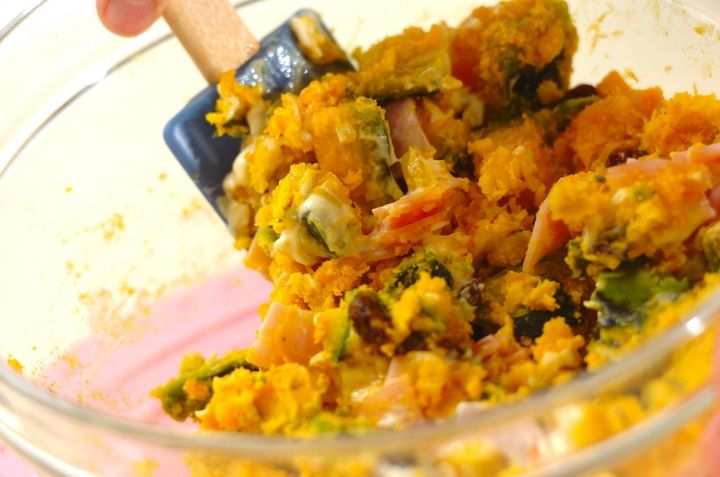 カボチャのレンジサラダの作り方2