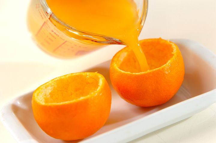 まるごとみかんのゼリーの作り方2