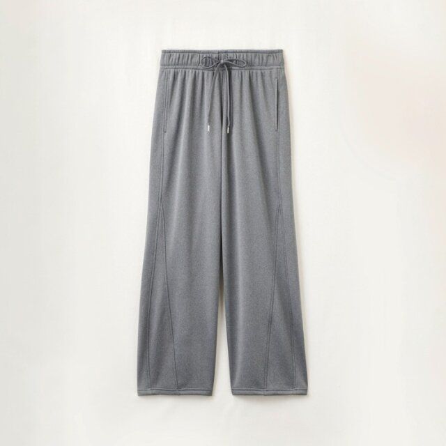 2025秋冬しまむらレディース裏起毛ワイドパンツ