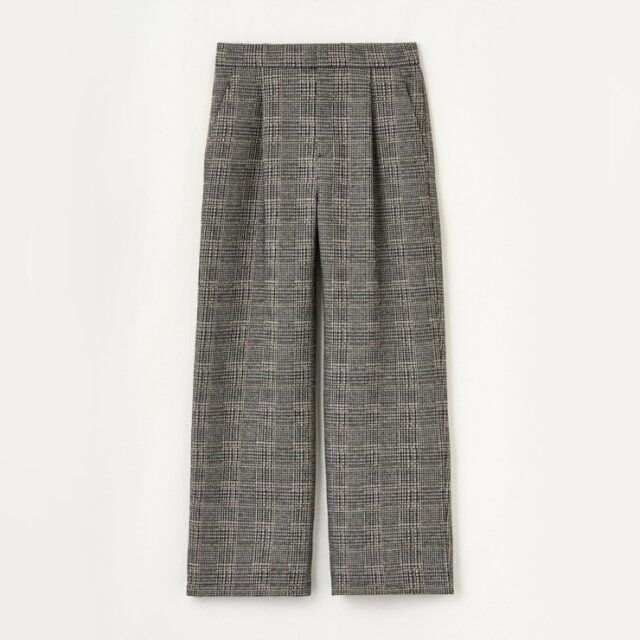 2025秋冬しまむらレディースグレーワイドパンツ