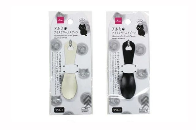 ダイソー アルミアイスクリームスプーン（ＭＥＯＷ）