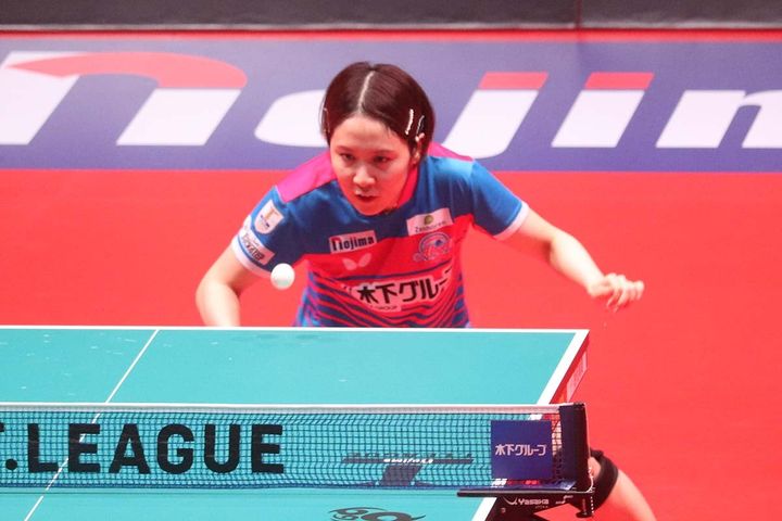 平野美宇 撮影：SPREAD編集部