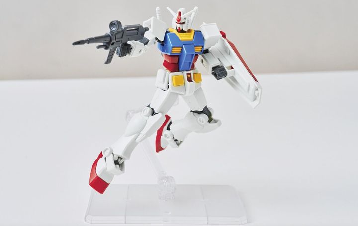 完成したガンプラ