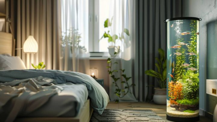 寝室 人気運 下がる 水槽