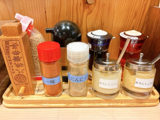 みその屋 卓上調味料