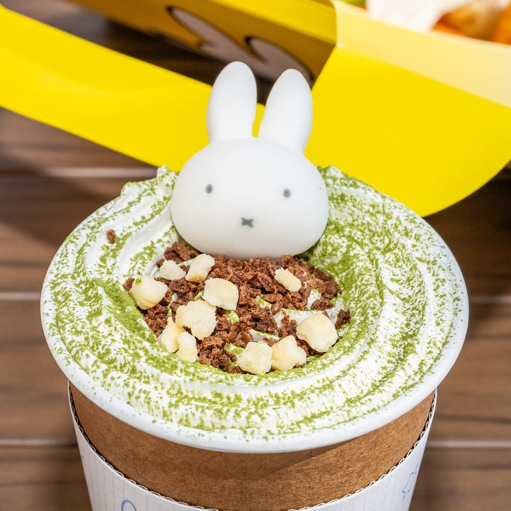 ミッフィーのそのぎ抹茶ラテ
