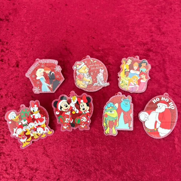 DISNEY クリスマス オーナメントくじ 2025 アクリルオーナメント賞