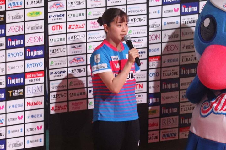 長﨑美柚 撮影：SPREAD編集部