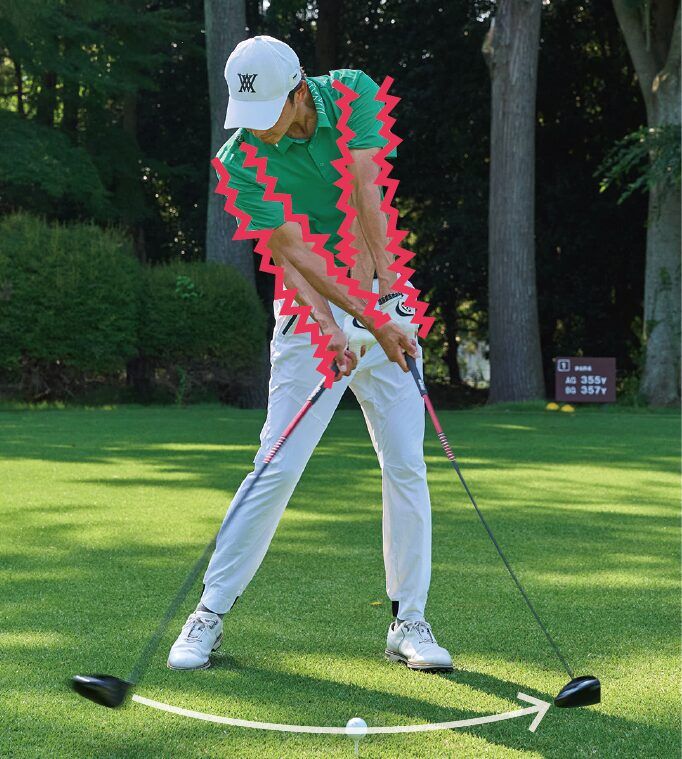 ヘッドを最大限に加速させるには下半身の動かしすぎはNG！正解は…!?