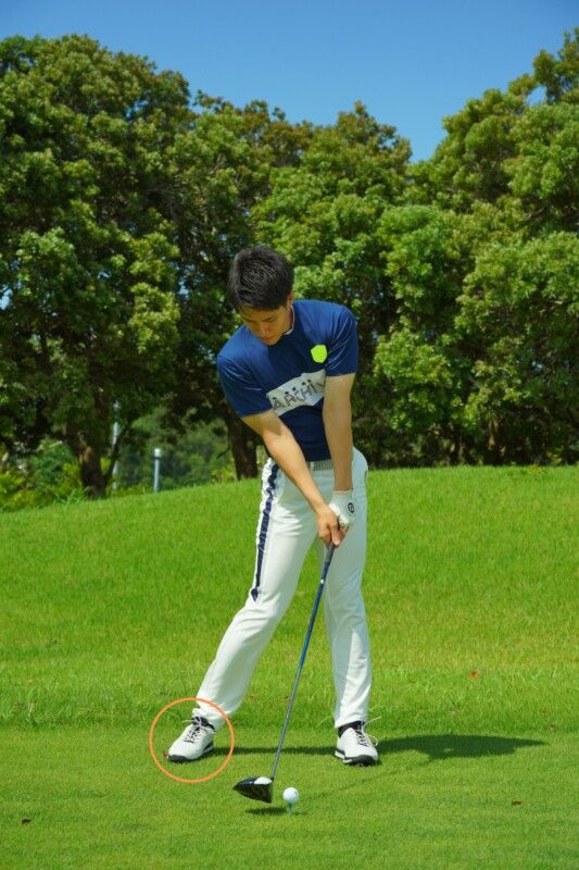 329ヤード飛ばす“ドラコン王”が飛ばしのコツを解説！打つ前の構えが大切だった