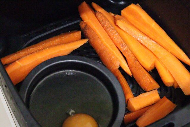 セリアのグリルプレートで調理する