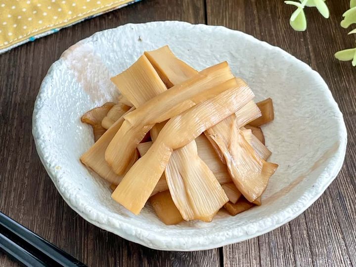 「焼きメンマ」レシピ