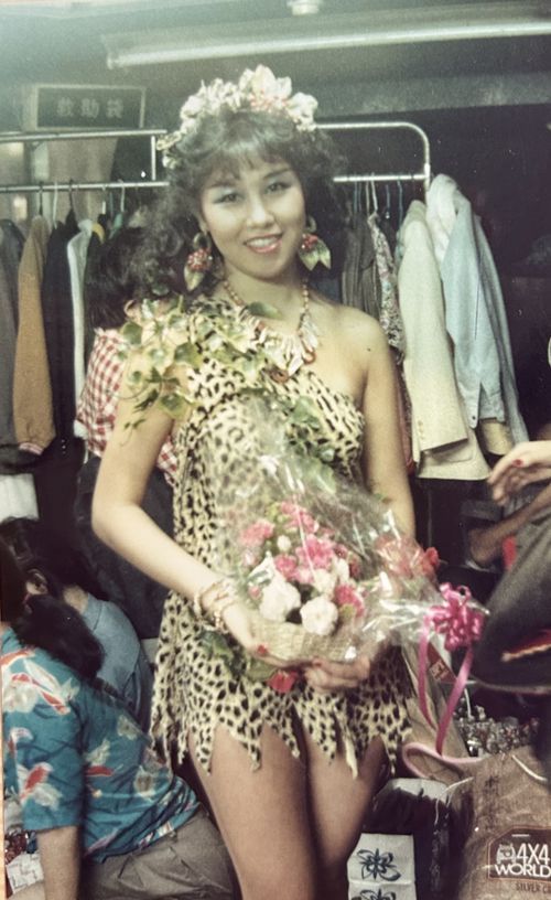 劇団「テアトロ海」の舞台「ターザン」に出演したときの新竹浩子さん