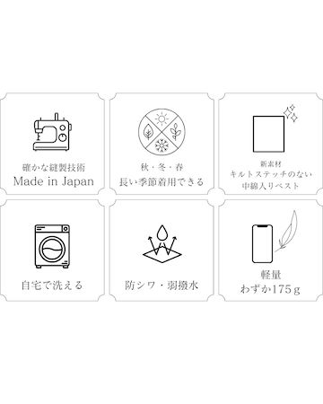 暖かさとお洒落を両立したわずか175gのジレがMakuakeで先行販売中。秋田の縫製工場発！