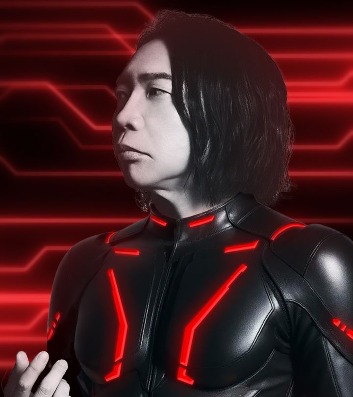 映画『トロン：アレス』でアレス役の日本版声優を務めた諏訪部順一 （C）2025 Disney Enterprises, Inc. All Rights Reserved. width=