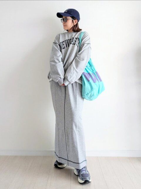 2025冬女性おすすめスウェットセットアップコーデ