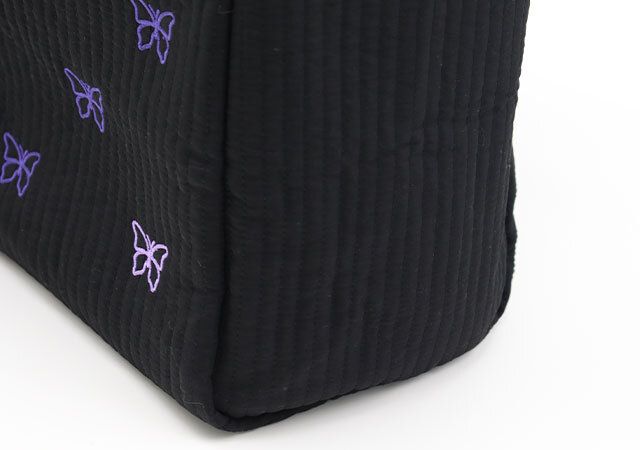 アナスイミニキルティングトートバッグ幅広マチ