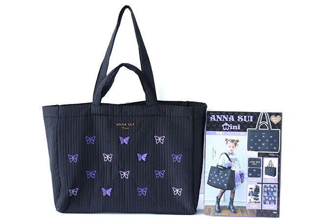 ANNA SUI mini 刺繍トートバッグBOOK