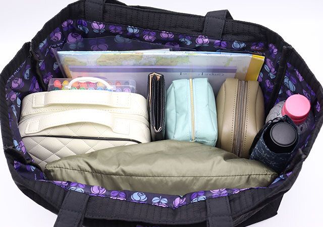 アナスイミニキルティングトートバッグA3入る