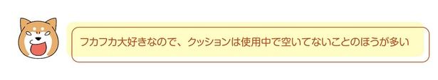 クッションは空いてないことのほうが多い （C）宮路ひま／KADOKAWA