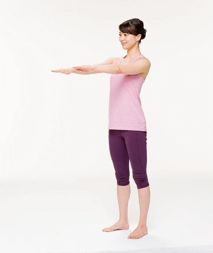 息を止めずに自然な呼吸で行う