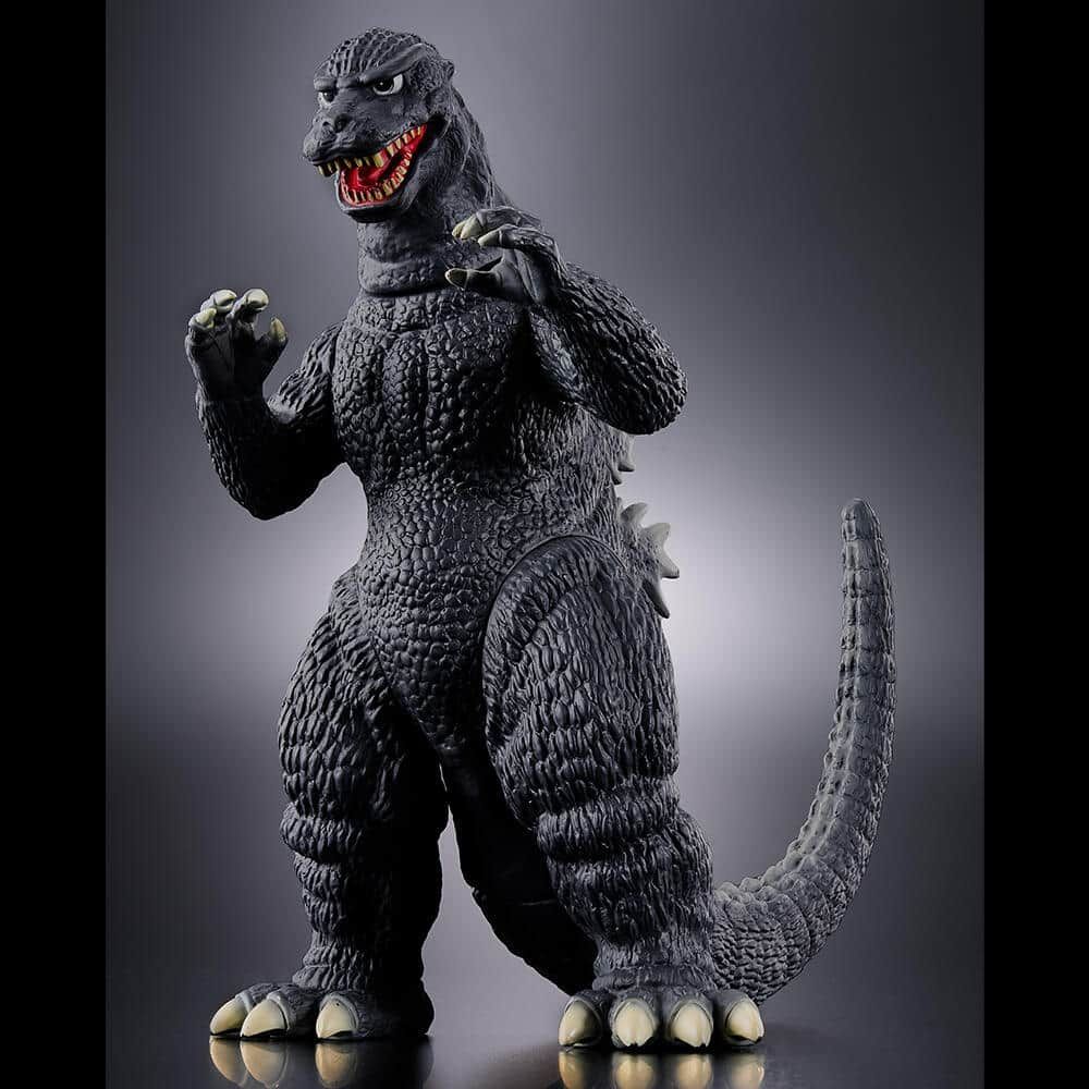 フィギュア　ソフビ　ゴジラ 平成・VSシリーズ」最初と最後を飾った2体の「ゴジラ」がソフビ