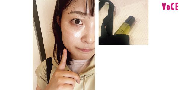 加茂日咲子「乾燥が気になったら即“追いミスト”で日中もツヤツヤ！」