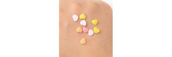 とろけて肌と一体化するような感触なだけあって、表面をしっかりコート。シュガーも9枚とやや多めだ。