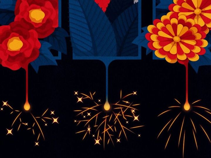 秋の夜は、空気が澄み、灯りの一つひとつがより鮮やかに見えます。