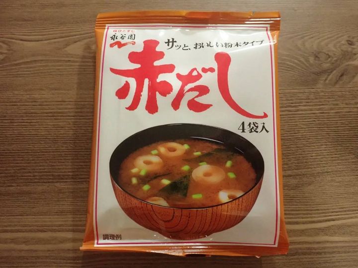 DAISO(ダイソー)：永谷園 赤だしみそ汁 36g(9g×4袋)