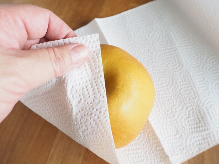 梨好きさん集合〜！箱買いしてもシワシワにさせない♪最後の1個まで“シャキ甘”キープする保存法