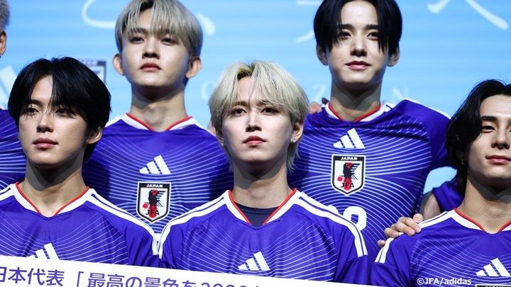 JO1とINIによる特別ユニット『JI BLUE』、サッカー日本代表の公式アンバサダーに就任！JFA「共闘して欲しい」