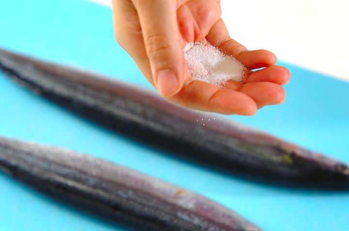 サンマの塩焼きの作り方1