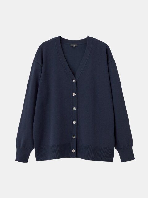 2025秋冬plst女性ウールミックス2WAYカーディガン