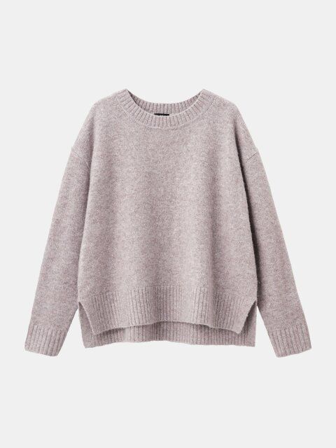 2025秋冬plst女性スパンコールミックスセーター