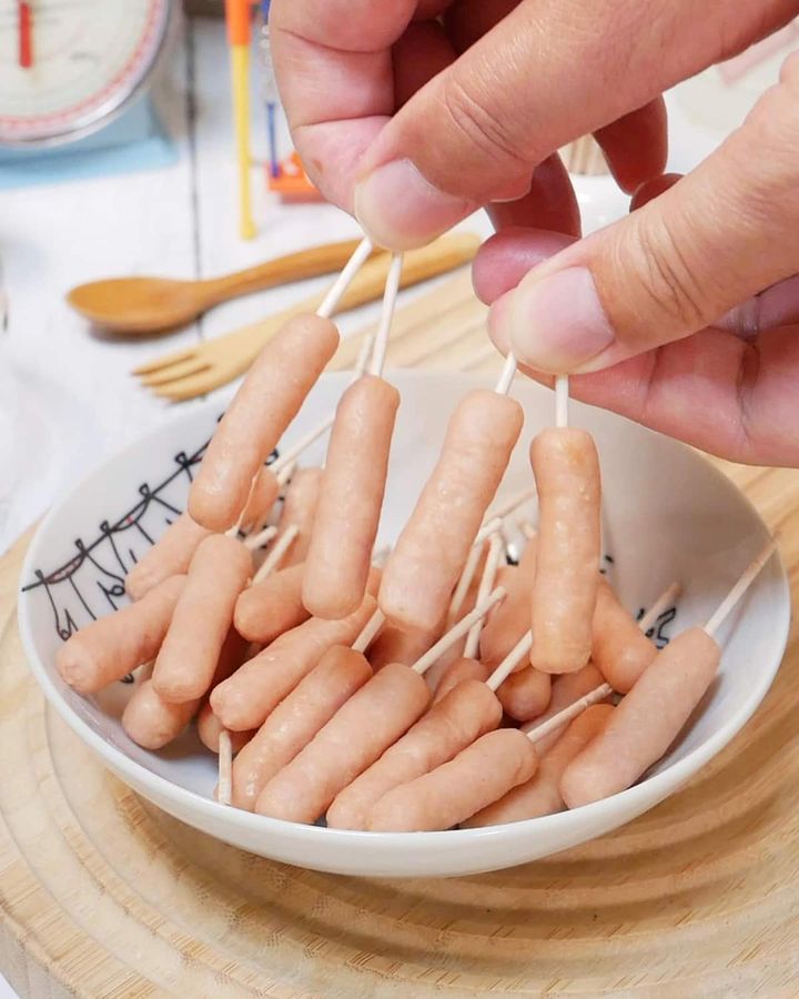 アメリカンドッグ手順1