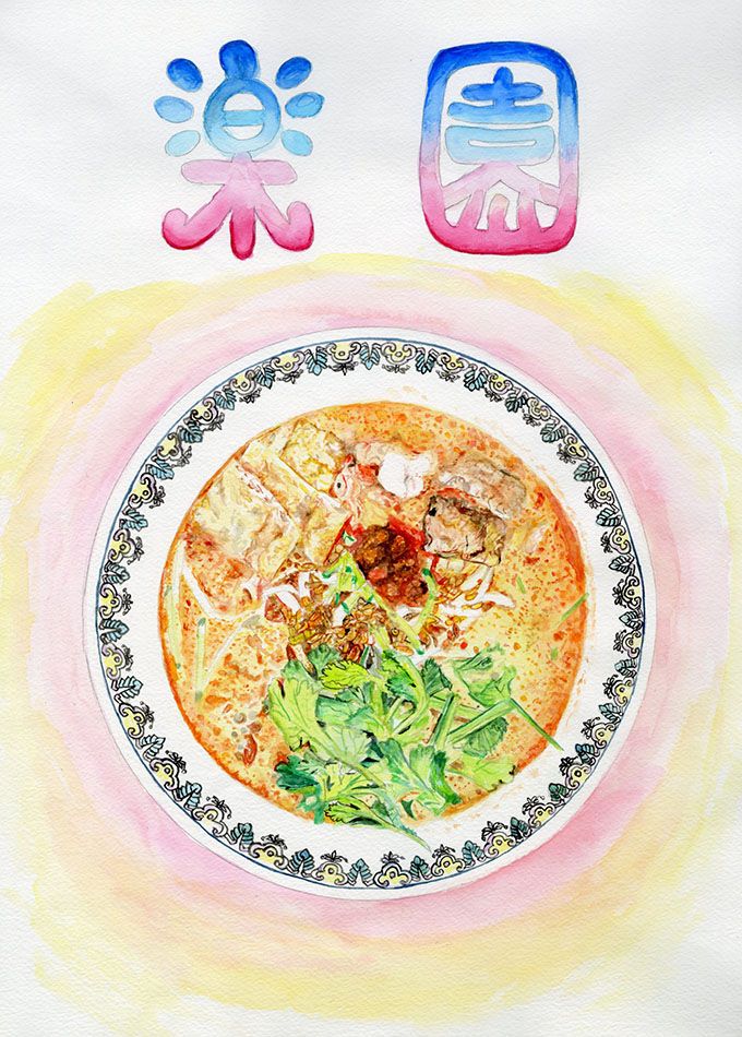 「奥山佳恵の『ラーメン天国』」湘南セレクション・2。本日最終日！ 湘南でラーメン原画展を開催中の画像39