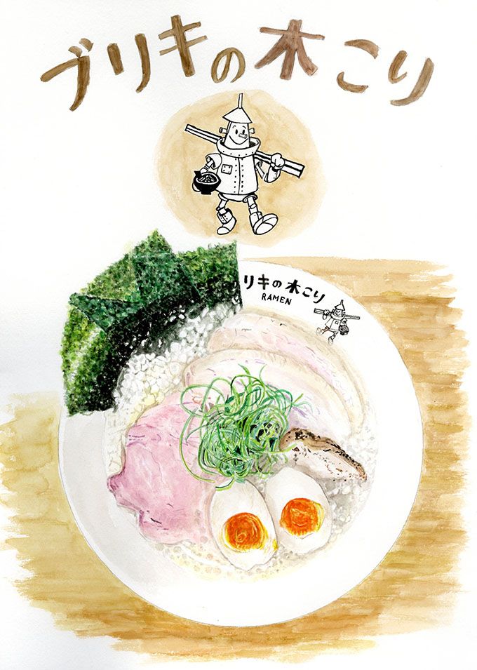 「奥山佳恵の『ラーメン天国』」湘南セレクション・2。本日最終日！ 湘南でラーメン原画展を開催中の画像19